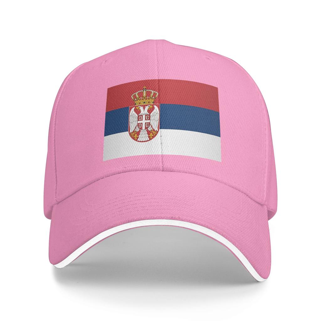 Flag of Serbia Casual Baseball Cap Outdoor Sports Trucker Hat Summer Dropshipping Baseball Caps