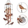 Bird Wind Chimes, Aluminum Tube Wind Chimes, Indoor And Outdoor Wind Chimes
