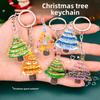 Cute Christmas Keychain Student Christmas Tree Bag Decorative Pendant Cartoon Christmas Keychain Pendant Gift