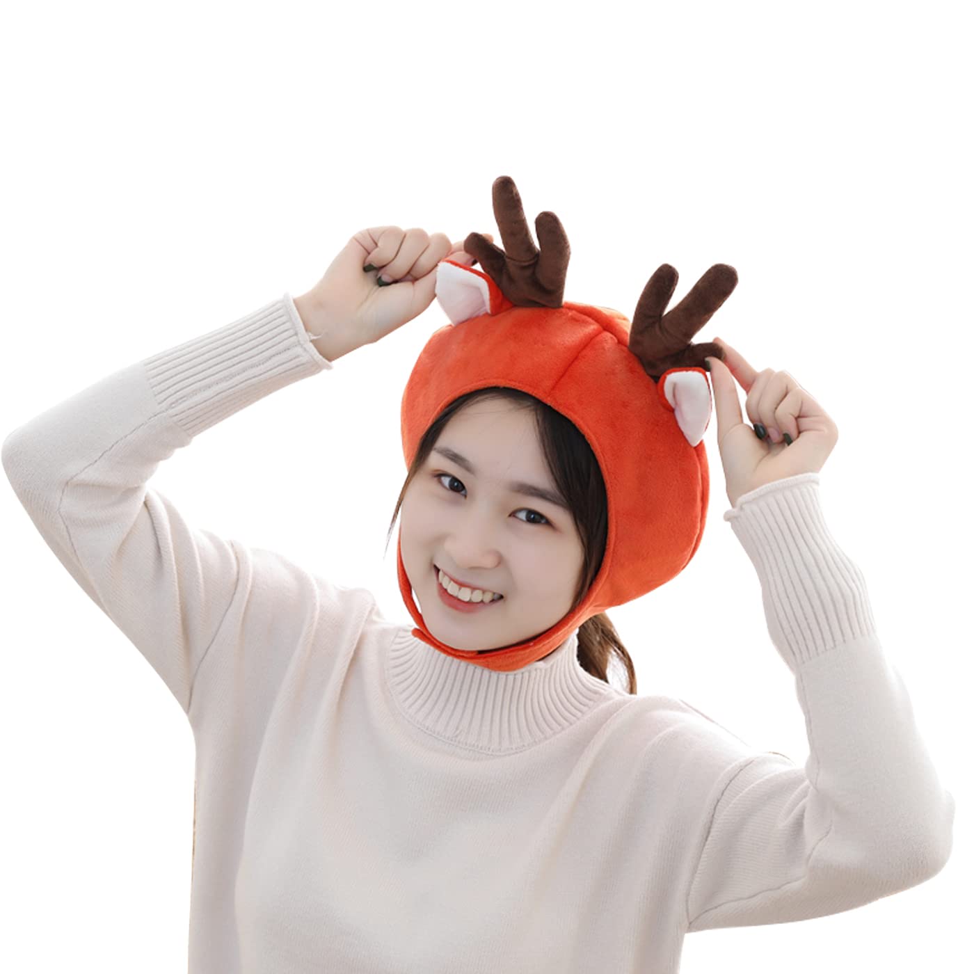 

Edostree Reindeer Headgear Variety Item Cosplay Funny Animal Headgear for Photo Cosplay Christmas Hat, Shoots, Parties, Accessories, Gifts, Halloween,