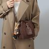 Bucket Bag Women'S Bag Autumn And Winter Messenger Bag Fashion High Sense Light Luxury Commuter Versatile Shoulder Bag