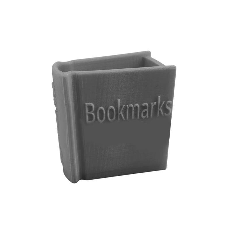 

3D Printed Book Shaped Bookmark Holders Home Office Desk Bookmark Holder Ornaments Gift For Friends Decor Storage Box A5