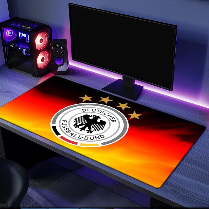 German Football Stars mouse pad, rubber base, esports desk mat, mouse pad for gamers and office use, gaming desk , easy to clean mat