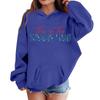 Kids' Fashion Printed Pullover Casual Long-Sleeve Crewneck Hoodie Top