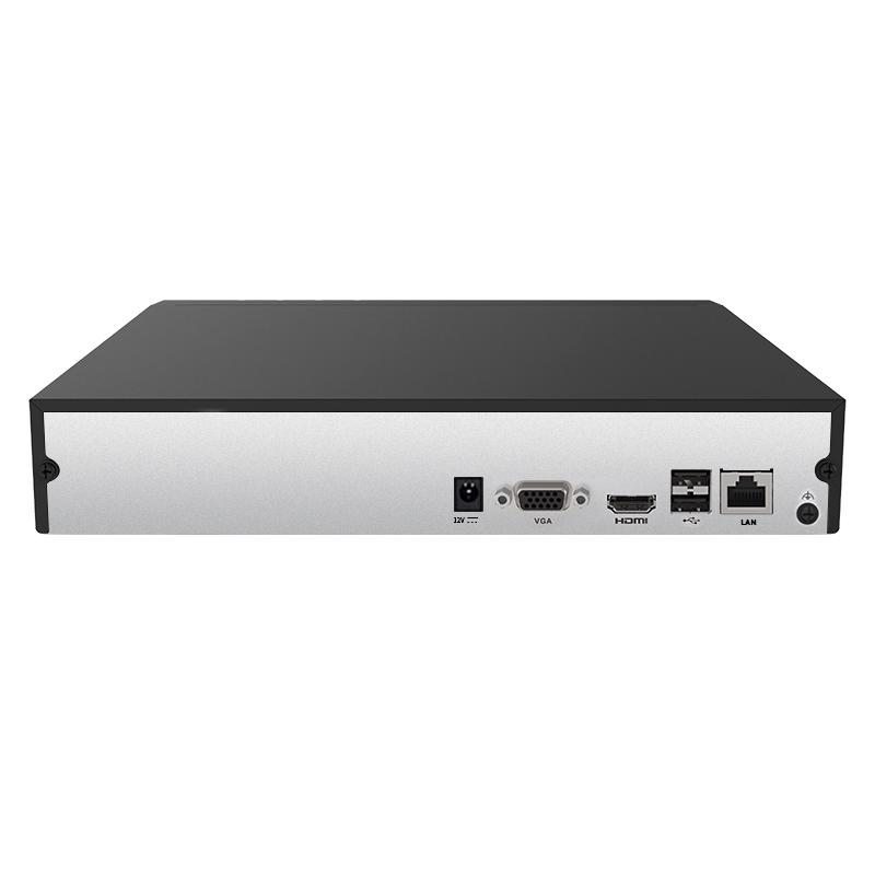 HIKVISION DS-7804N-F1 Registratore Video NVR a 4 Canali Spina CN (adattatore incluso)