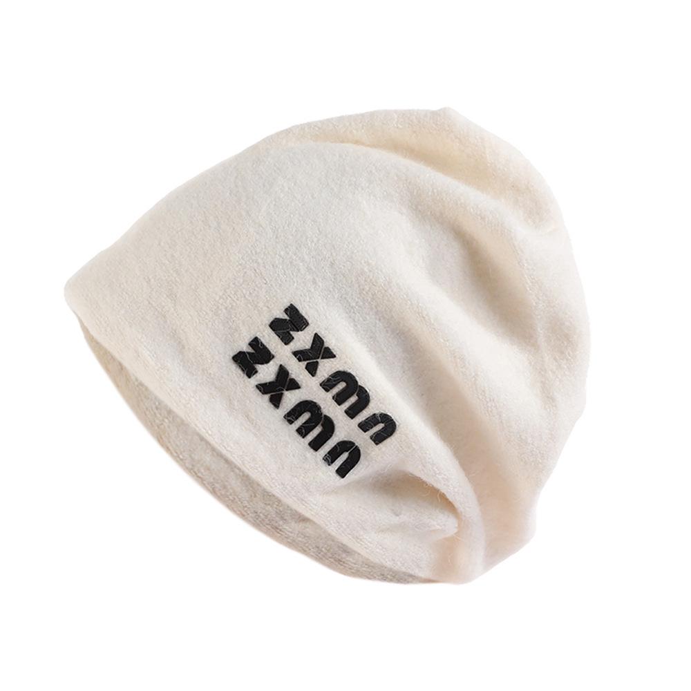 Korean Style Slouchy Beanie for Men & Women - Oversized, Deep Fit for Large Heads, Y2K Winter Fashion Hat, Face Slimming Couple Style