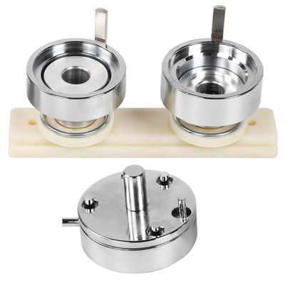 32 mm vymeniteľná forma na výrobu gombíkov z hliníkovej zliatiny pre domácich majstrov