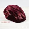 Yuying sequined cap middle-aged and elderly autumn and winter women's hat forward hat casual versatile trend soft top big brim