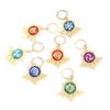 Mondo Ice Element Eye of God Merchandise Keychain Pendant Small Pendant for Car Keys Bag Decoration Birthday Gift School Festival Anime Accessories