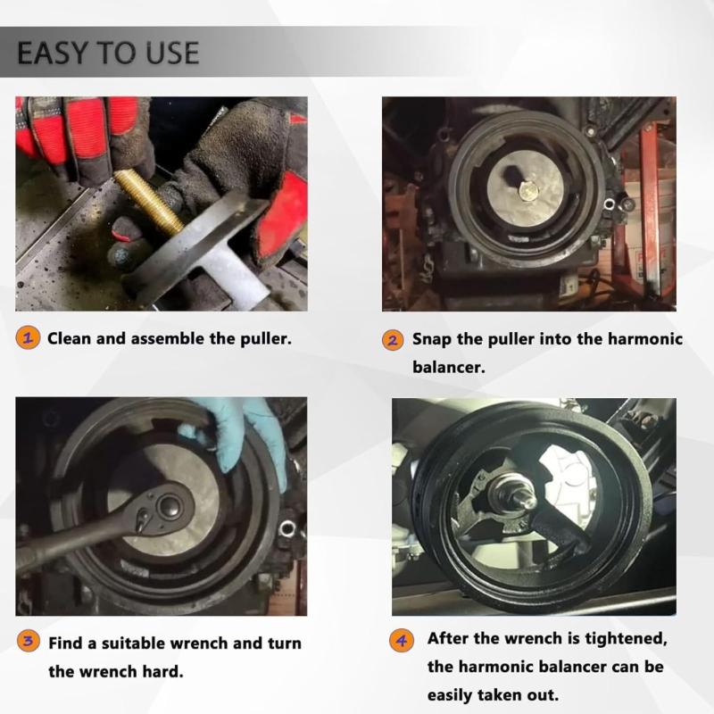 Puller Tool For LS Engines 5.3 6.0 6.2 7.0L 3.5 4.7 5.7L No Removal
