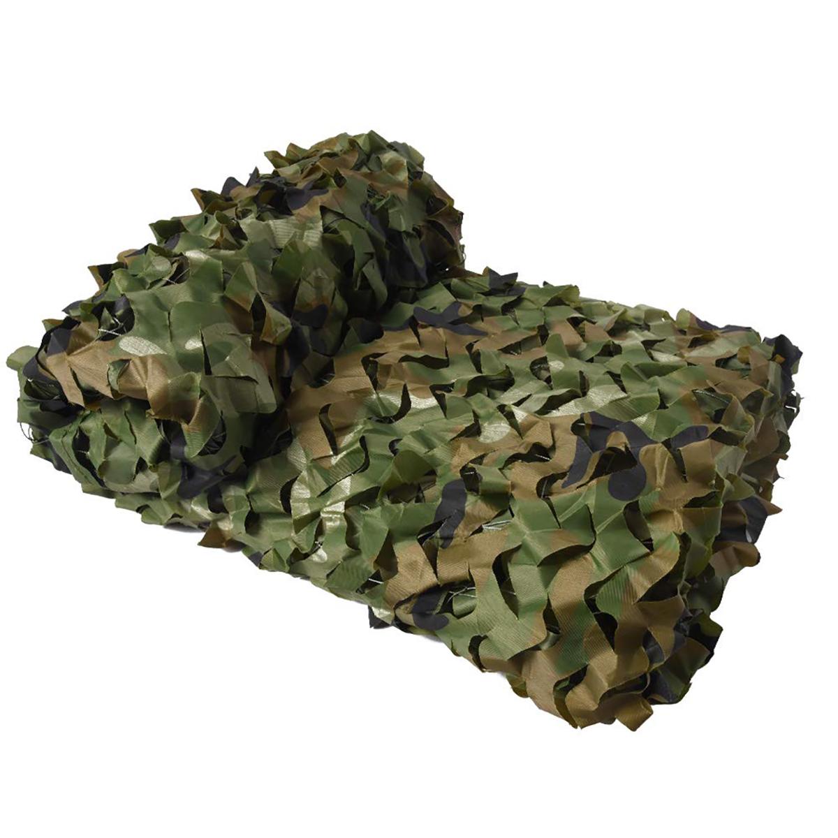 

Літнє полювання на відкритому повітрі військова камуфляжна сітка Лісова армійська підготовка камуфляжна сітка Покриття для автомобіля Намет Тінь Кемпінг Укриття від сонця 2m x 5m коричневий/бежевий