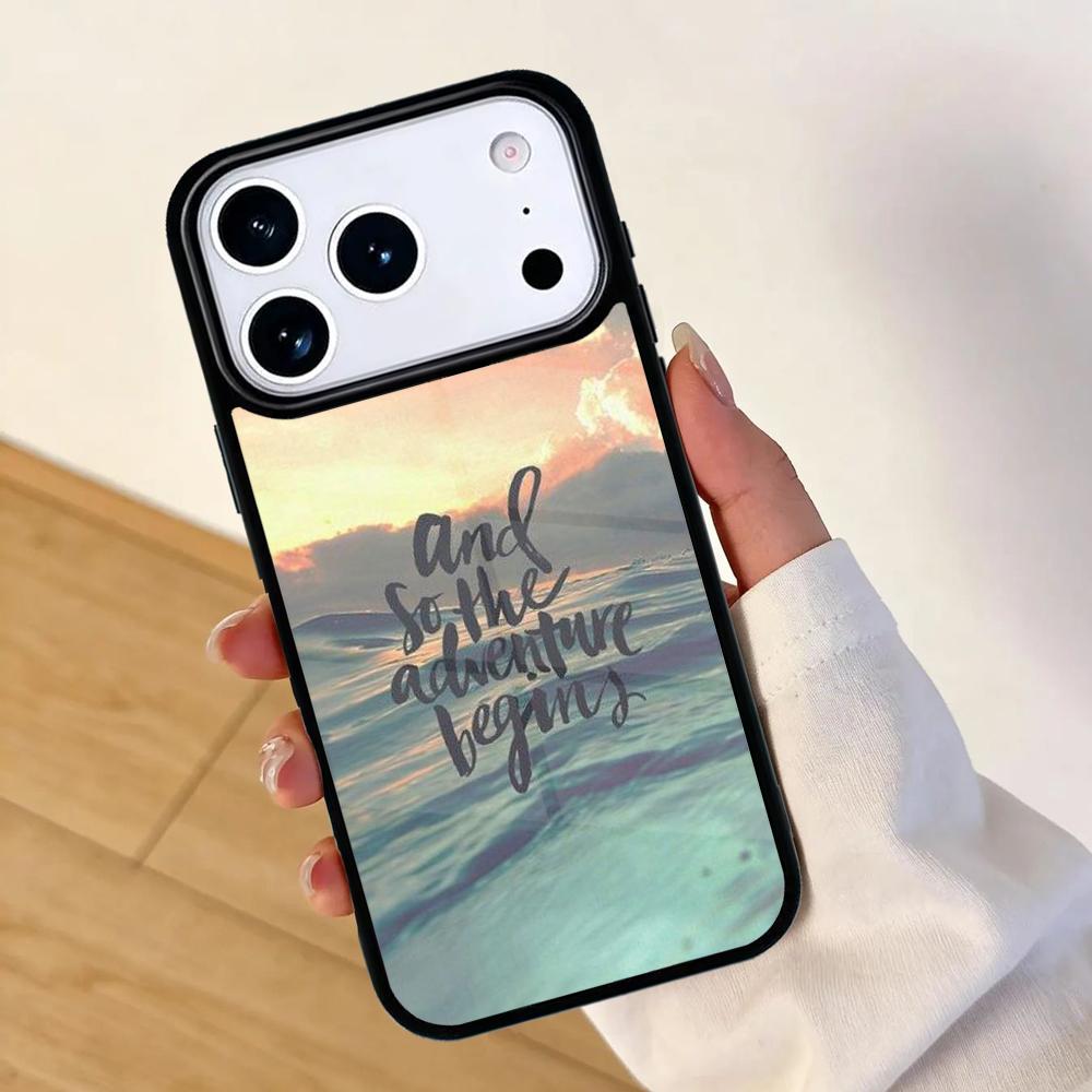 Travel inspiration Phone Case For Apple iPhone 17 air 16 Pro Max 15 Pro Max 14 13 12 11 Mini Back Cover