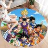 Dragon Ball Heroes Round Area Rug Carpet Rug For Living Room Bedroom Sofa Playroom Decor Nonslip Floor Mat