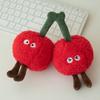 Cute Simulated Bobo Cherry Doll Fruit Plush Toy Doll Pillow Living Room Sofa Decoration Ornament Gift