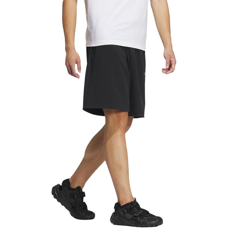 adidas Breathable Quick-Dry Sports Shorts Men Bottoms Black IS0289