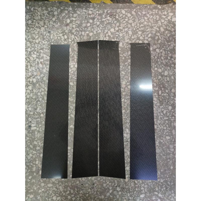

4Pcs for Dodge Ram 1500/2500/3500/4500/5500 2009-2018 Car Pillar Posts Door Window Trim Decal Cover Carbon Fiber Look Styling углеродного волокна черного
