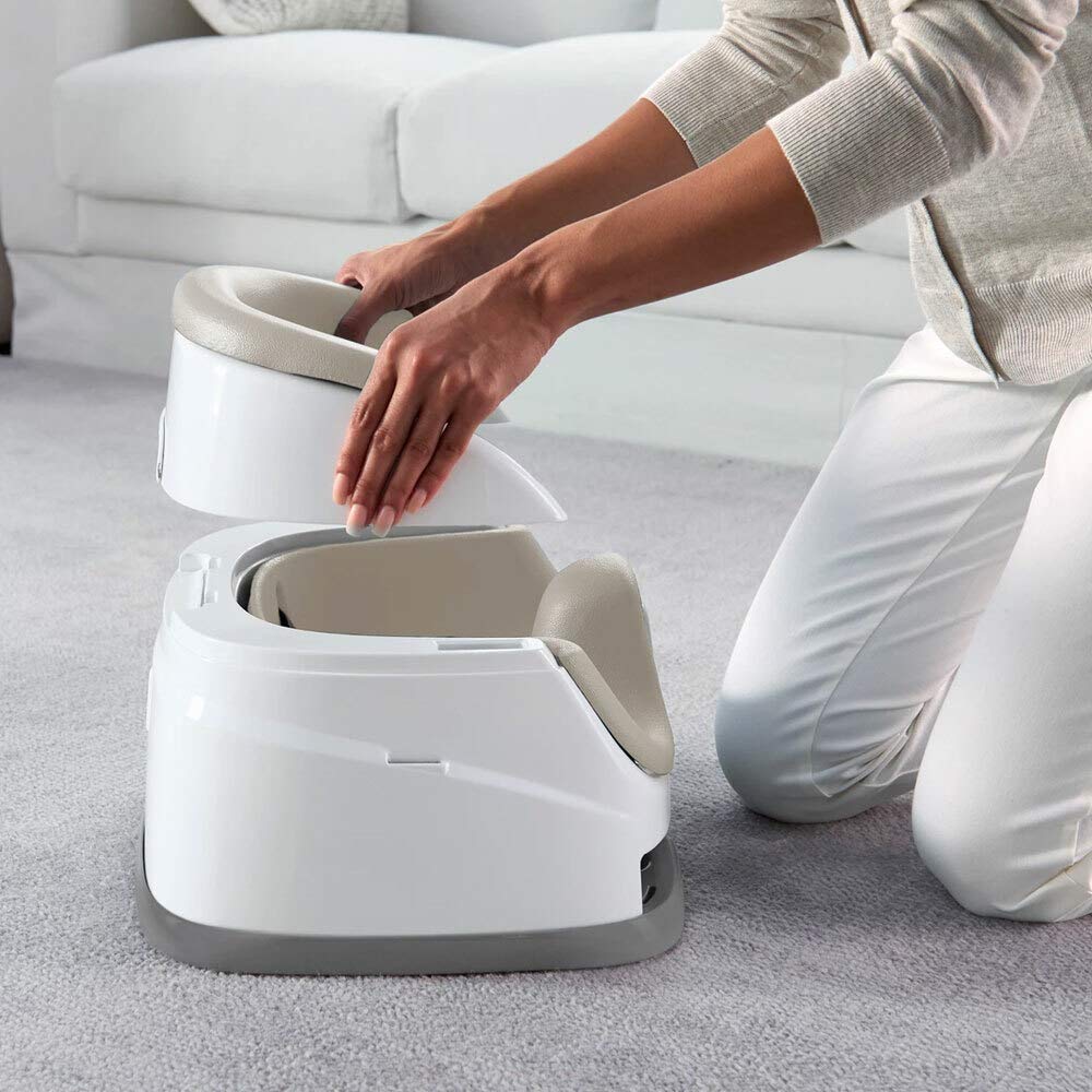 Ingenuity Baby Base Baby Low Chair Baby Sofa [6 Months~] Dining Chair Mounting Belt Includes Tray Storage Cashmere 10678