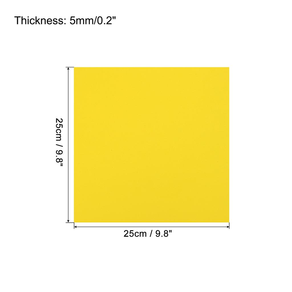 EVA Foam Sheets White Crafts Foam Sheets for Costumes, Arts and Crafts Projects Pack of 6