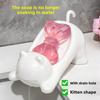 Cartoon Cat Plastic Soap Box Creative Cute Bathroom Soap Box Rack Sink Toilet Drain