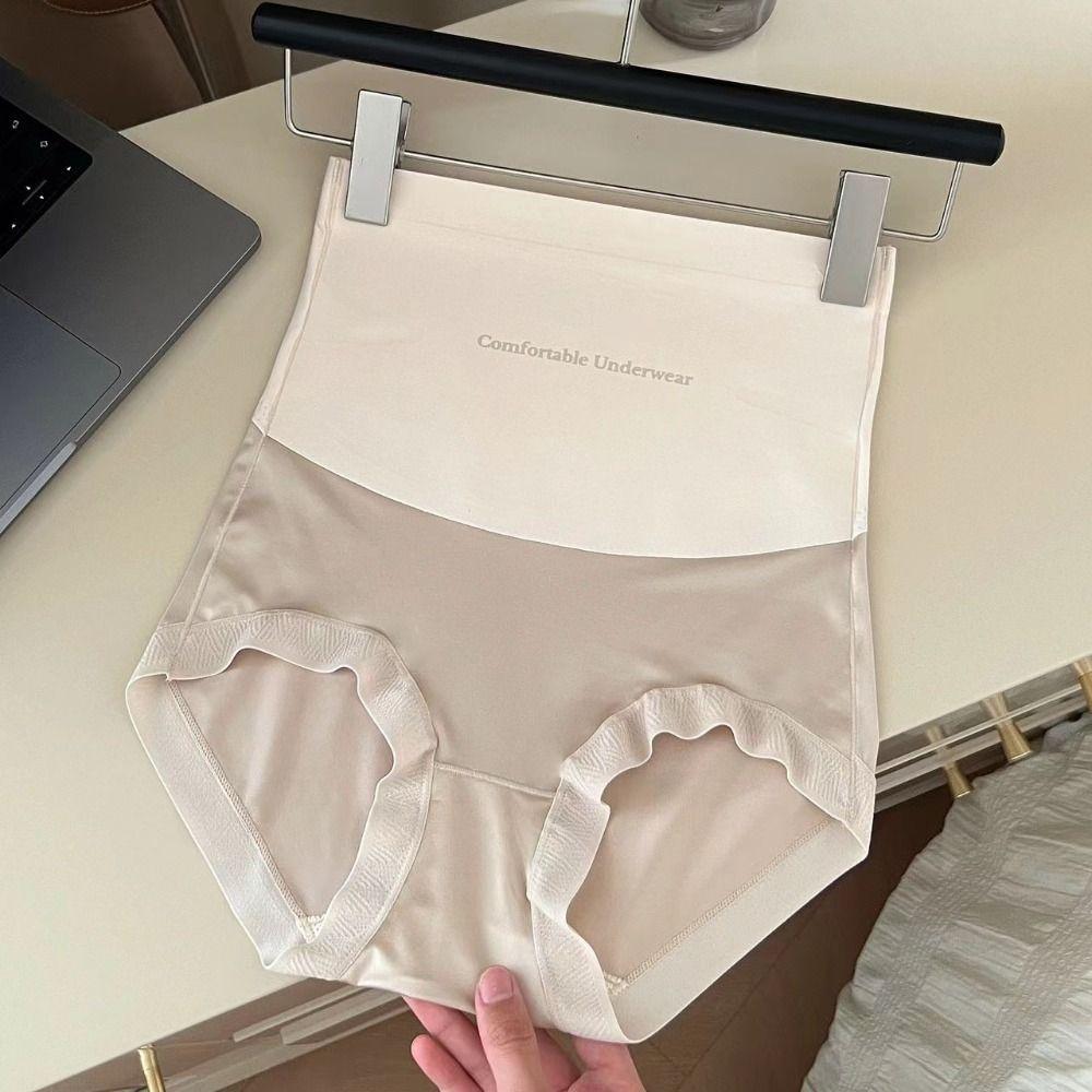High Elastic Tummy Control Underwear High Waist Women Briefs Fashion Slimming Shapewear  Women