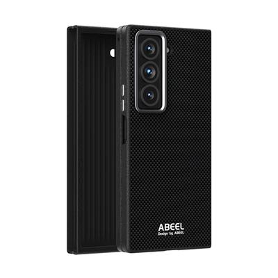 Luksusowe etui z włókna węglowego z magnetycznym zamknięciem typu flip, składane, na telefon Samsung Galaxy Z Fold 7 6, metalowa ochrona obiektywu, odporne na wstrząsy
