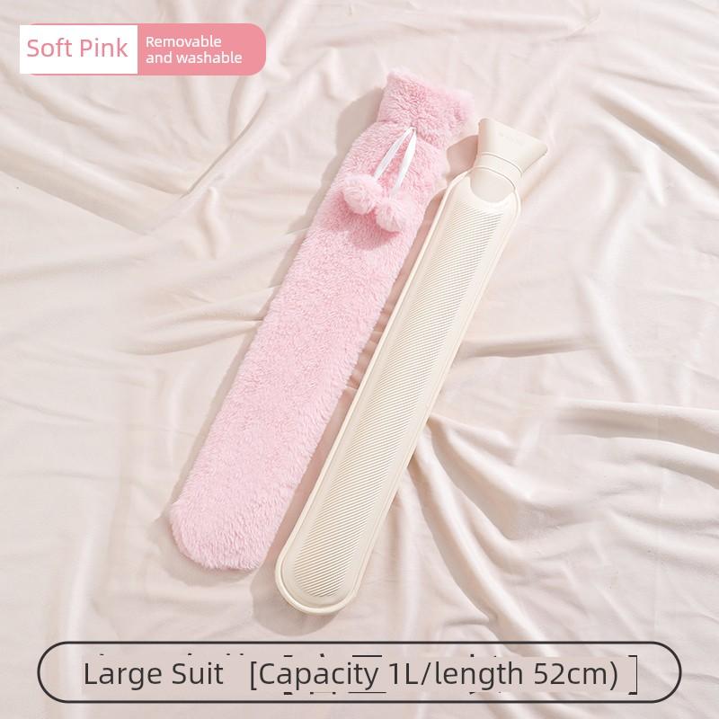 Extra Large Bed Special Hot Water Bag over Long Clause Hot-Water Bag Water Injection Irrigation Thickened Sleep Fantastic Foot Warming Appliance
