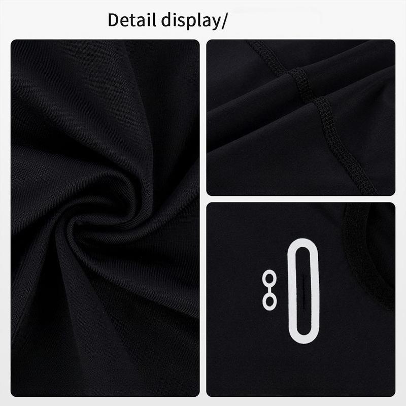 Sunscreen Face Mask Motorcycle Helmet Liner Ice Silk Quick-Dry Reflective Night Riding Antibacterial UV Protection Head Cover