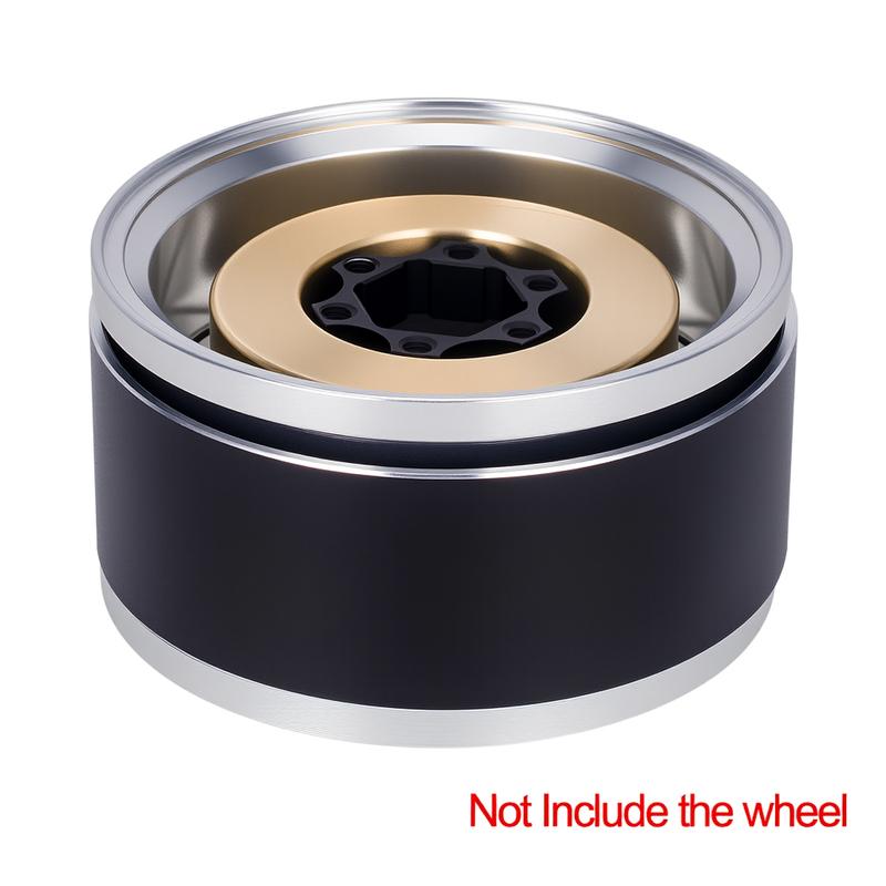2/4Pcs Brass Internal Counterweight 62g for 1.9 2.2 Inch Wheel Rims Axial SCX10 90046 TRX4 TRX6 1/10 RC Crawler Car Parts