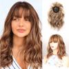 Extension per Capelli Frangia Piena Toupet per Capelli Topper Capelli Mossi Parrucche Coprire Capelli Bianchi & Attaccatura dei Capelli