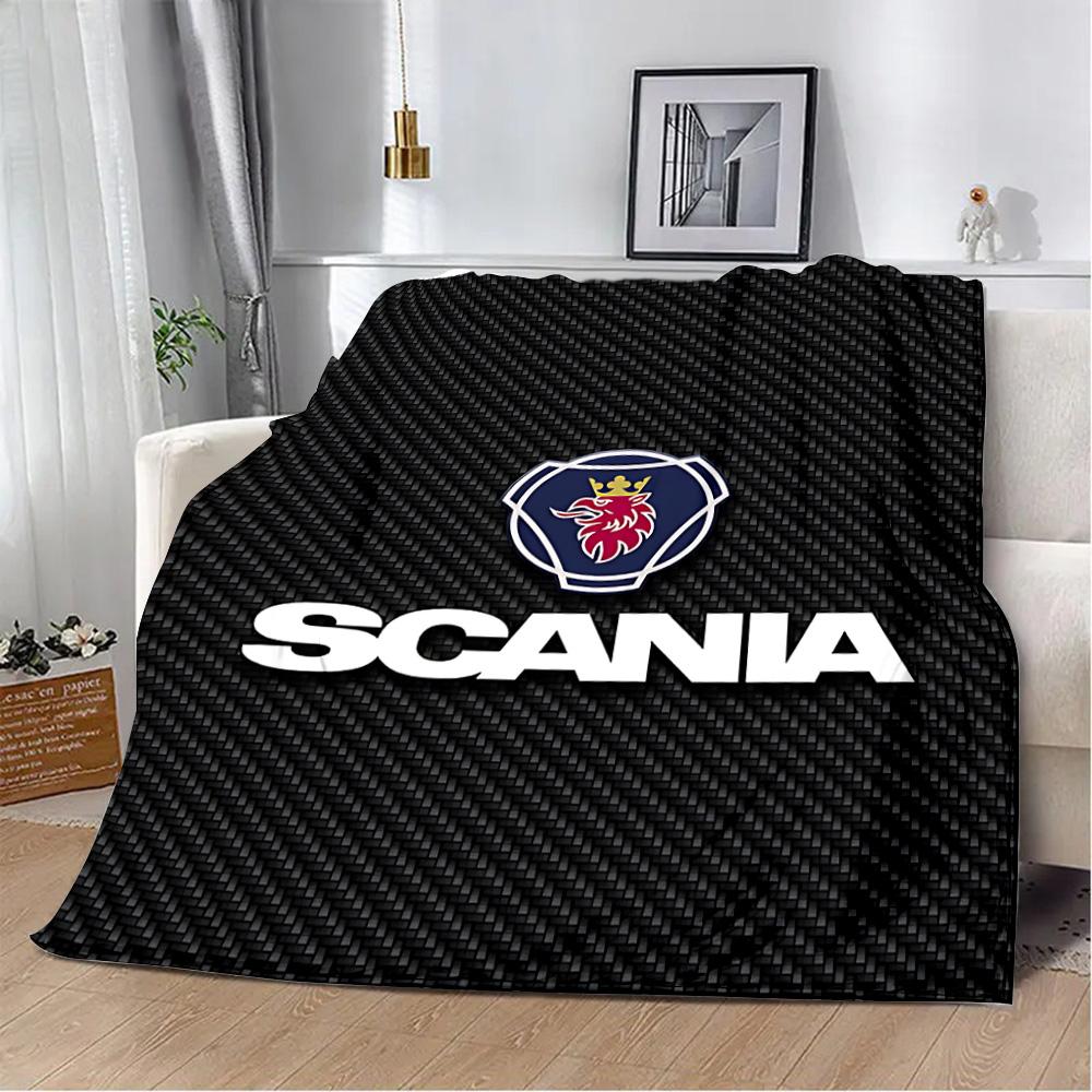 Sweden S-Saabs S-Scanias Printed Blanket Picnic Blankets Warm Blanket Soft and Comfortable Blanket Home Travel Birthday Gift