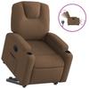 Vidaxl Lift-Up Massage Chair, Electric, Reclining, Brown