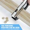8mm 10mm Edge Banding Punching Pliers Credit Photo Paper Card Corner Hand Tool Single Hole Punch for Plastic Paper Edge Banding