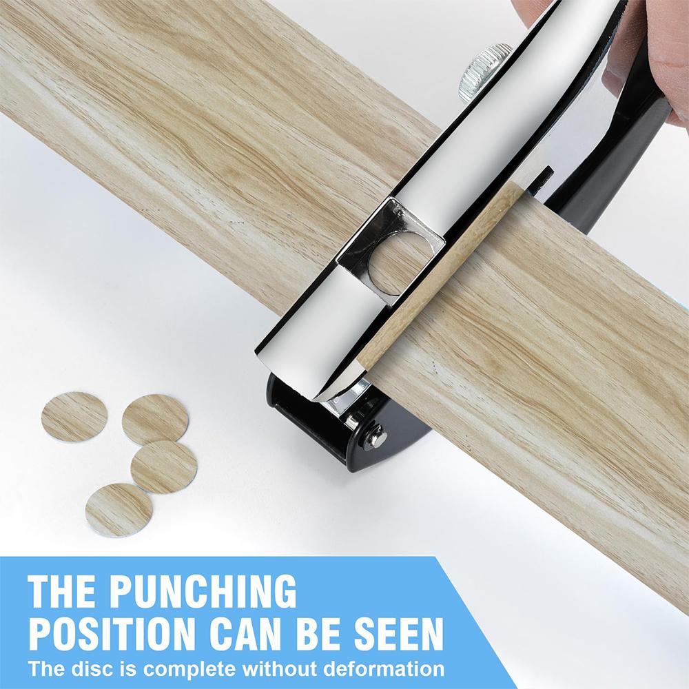 8mm 10mm Edge Banding Punching Pliers Credit Photo Paper Card Corner Hand Tool Single Hole Punch for Plastic Paper Edge Banding