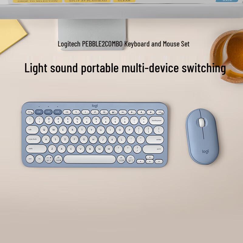 

Logitech Pebble 2 Combo Bluetooth Keyboard and Mouse Set