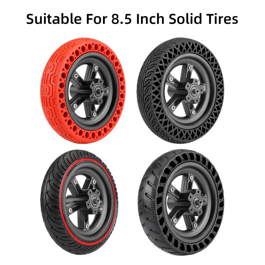 Ulip Gray Split Hub Set Solid Tire Rim for Xiaomi M365 1S MI3 Electric Scooter (87.2mm)