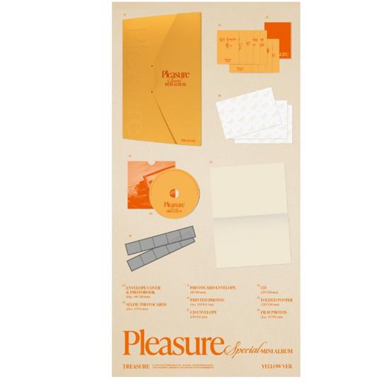 TREASURE - SPECJALNY MINI ALBUM - PRZYJEMNOŚĆ (WERSJA ŻÓŁTA) - Data wydania 2025-03-07