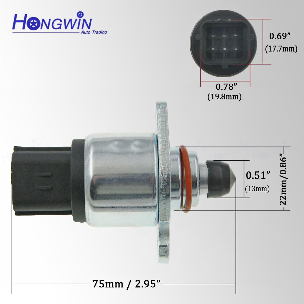 8-97181718-0 IAC Idle Air Control Valve For Holden RODEO RA 3.5 6VE1 Fits Mitsubishi Eclipse Chrysler Dodge Isuzu 8971817180