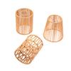 1 Piece Vintage Hanging Lampshade Handmade Woven Lamp Shade For Living Room Bedroom Hotel Simulated Rattan Light Fixture