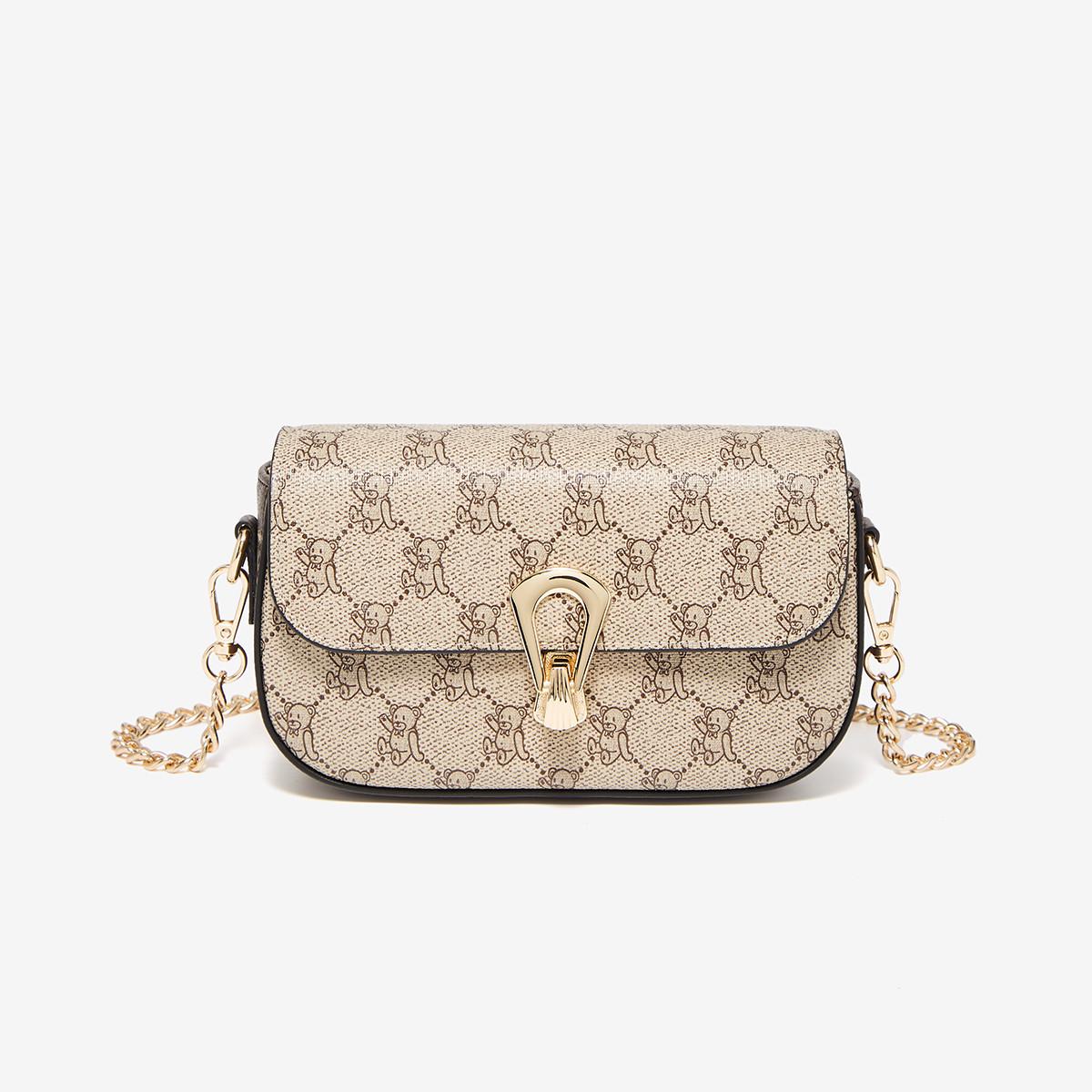

Chic Korean Retro Casual Crossbody Shoulder Bag for Women серый