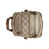 Gucci Vintage Logo Canvas And Leather Backpack Men Backpack Beige Brown 725654-92TCG-8563