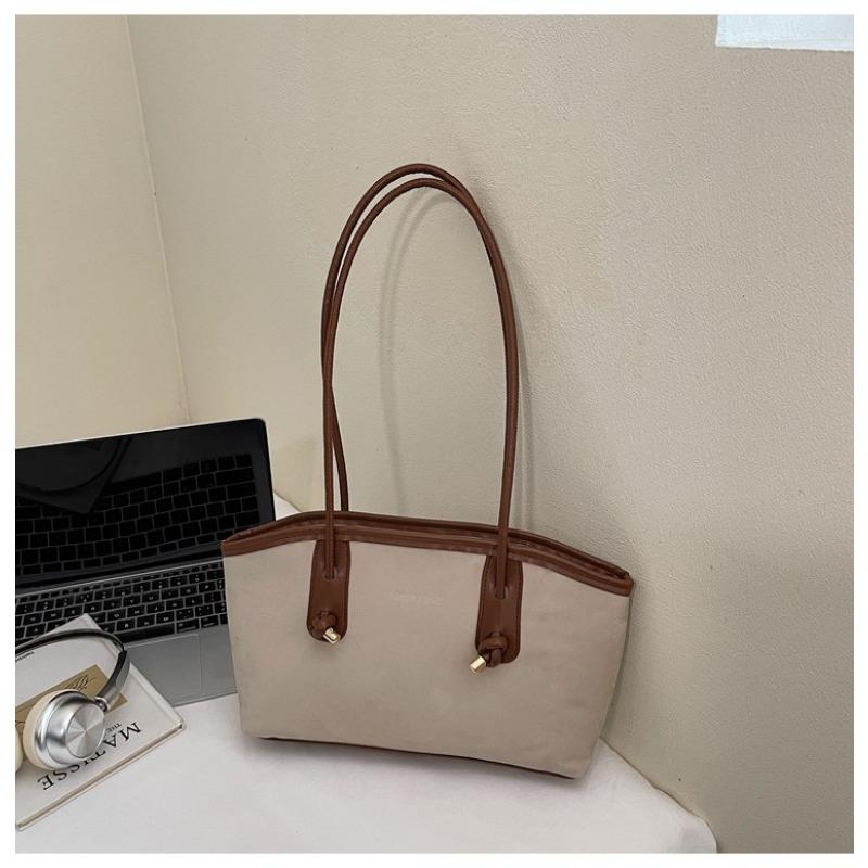 Large-capacity Ladies' Single-shoulder Bag, Commuter Underarm Bag, Fashionable Hand-held Tote Bag