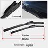 JMC Yuhu 3-5-7 Boneless Wiper Blade Rubber Strip - Car Accessory