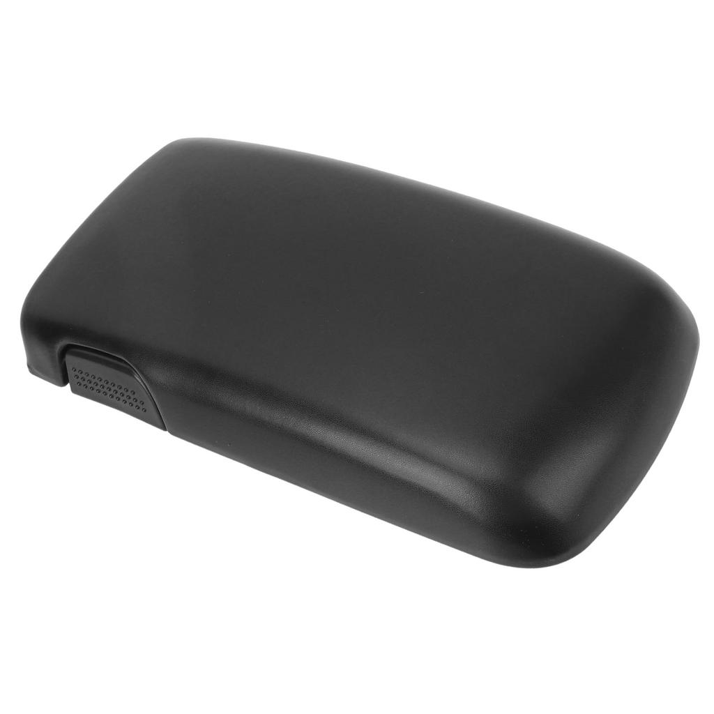 Center Console Door Lid Armrest Comfortable Touch Soft Effective Support Easy To Maintain Black