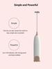 Electric Milk Frother Kitchen Drink Foamer Whisk Mixer Stirrer Coffee Cappuccino Creamer Whisk Frothy Blend Whisker Egg Beater