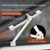 Aluminum Alloy Wind Support Heavy Duty Window Restrictor Safety Lock Window Limiter Sliding Window
