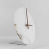 Marble Table Clock Decorative Tabletop Clocks Luxury Silent Desk Watch Modern Living Room Desktop Watches Table Decorations