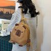 Large Capacity Capybara Backpack Travel Backpack Book Bags Casual School Bag