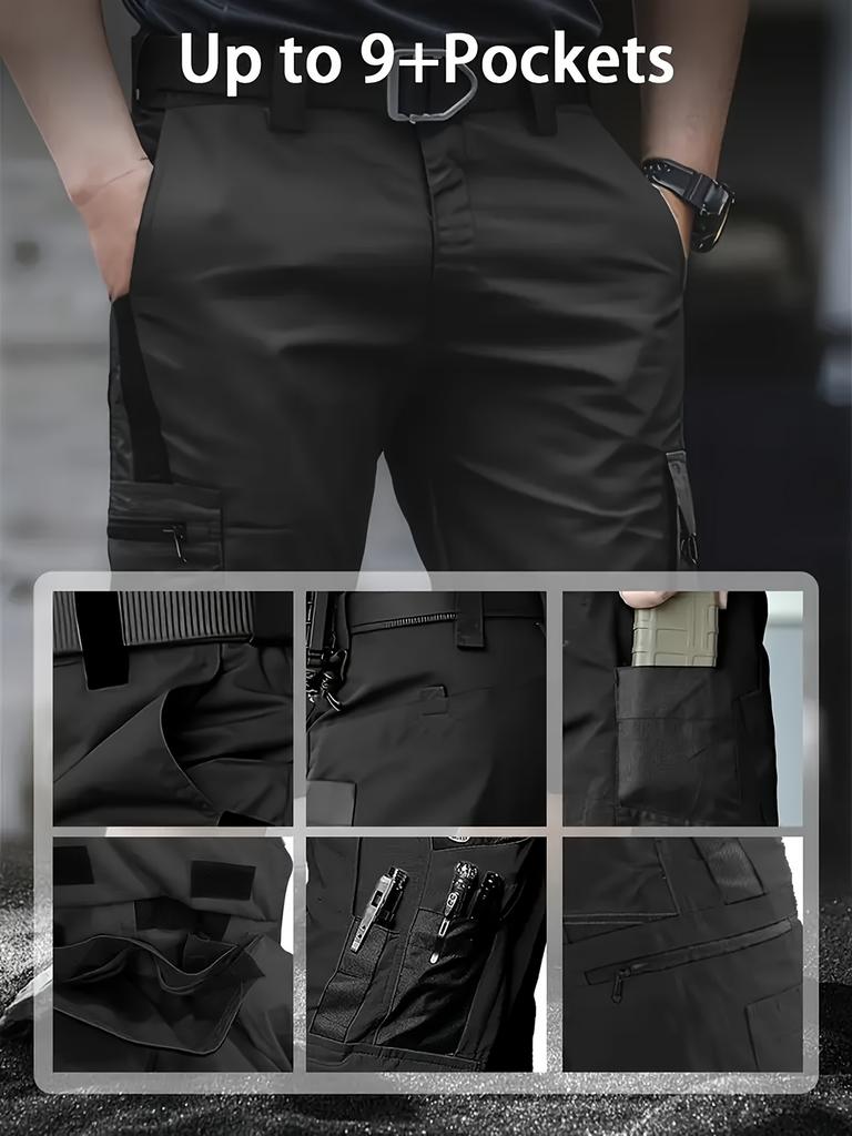 [Tactical Cargo Shorts] Durable, Lightweight Men's Tactical Cargo Shorts | Multi-Pocket High Quality Outdoor Shorts for Camping, Hiking, Fishing