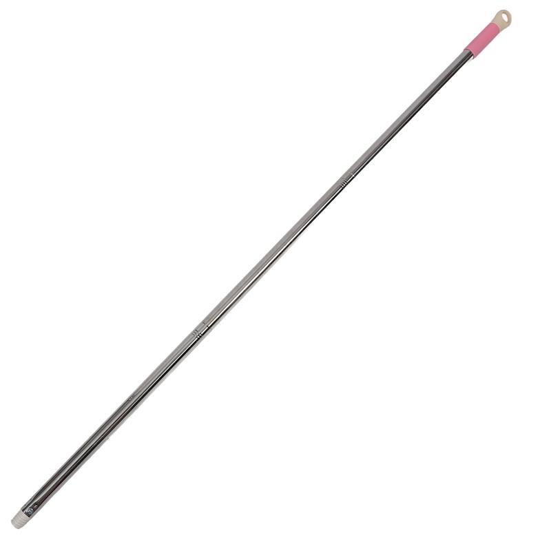 

Telescopic Mop Handle Broom Rod Extension Pole Handles Adjustable metal broom rod home bathroom durable Floor Cleaning accessory