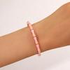 Stylish Colorful Bamboo Joint Bangle Stainless Steel Enamel Bracelet Non-Fading Simple Stainless Steel Bangle Trendy